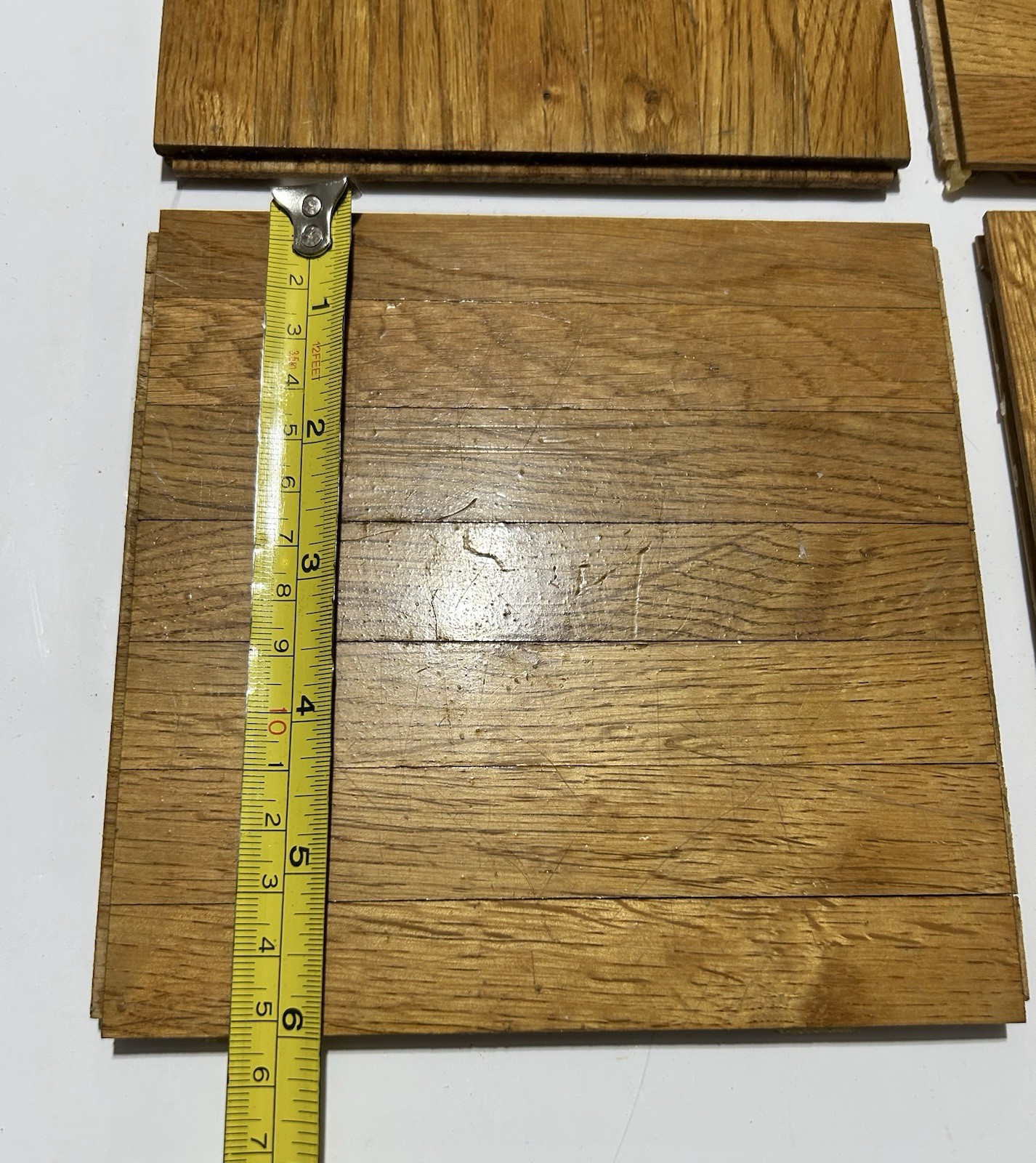 Solid Oak Parquet Flooring 6×6 20 Tiles 5 Sq Ft Reclaimed Hardwood Lot