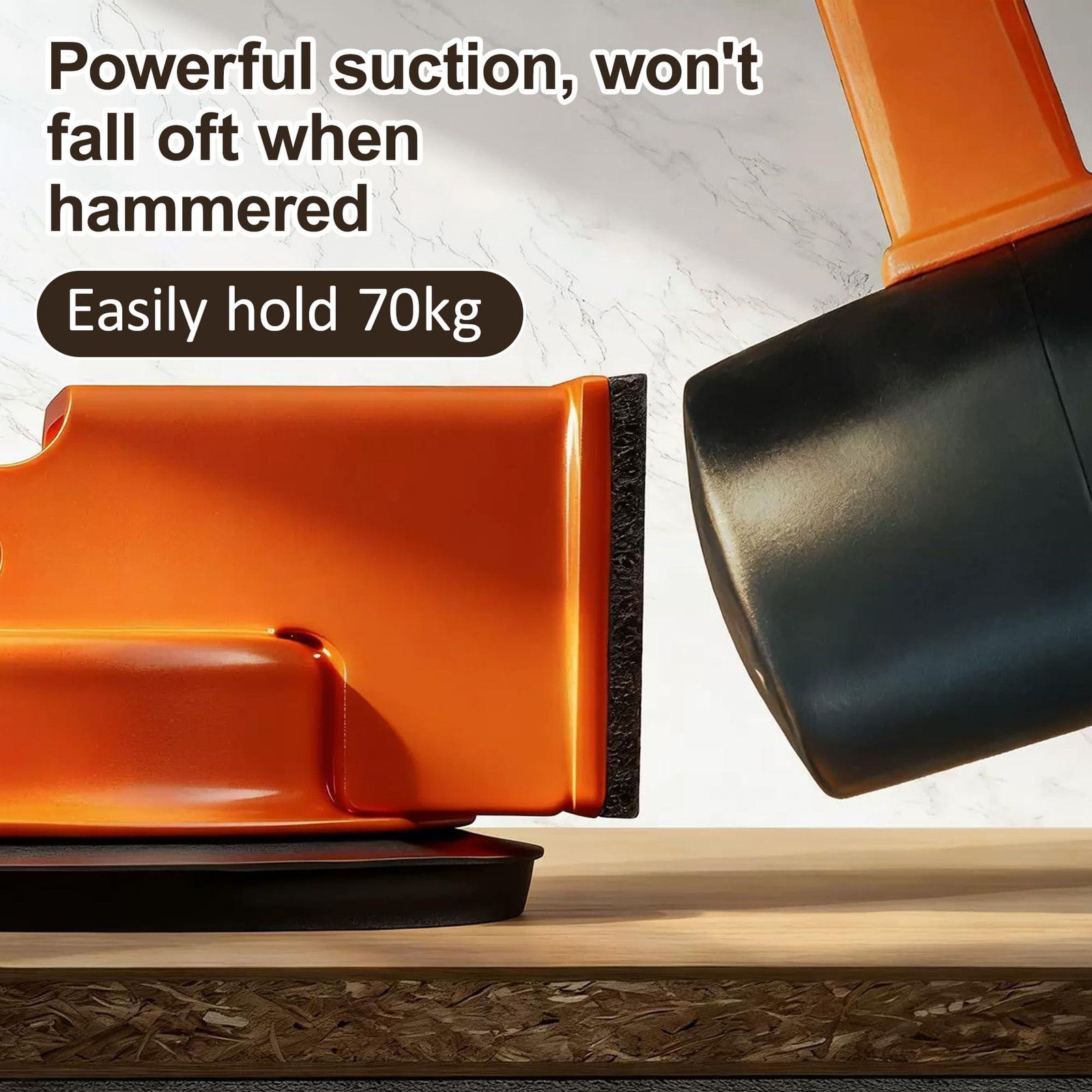 Floor Gap Fixer Tool with Suction Cup for Hardwood-Laminate and Vinyl Flooring