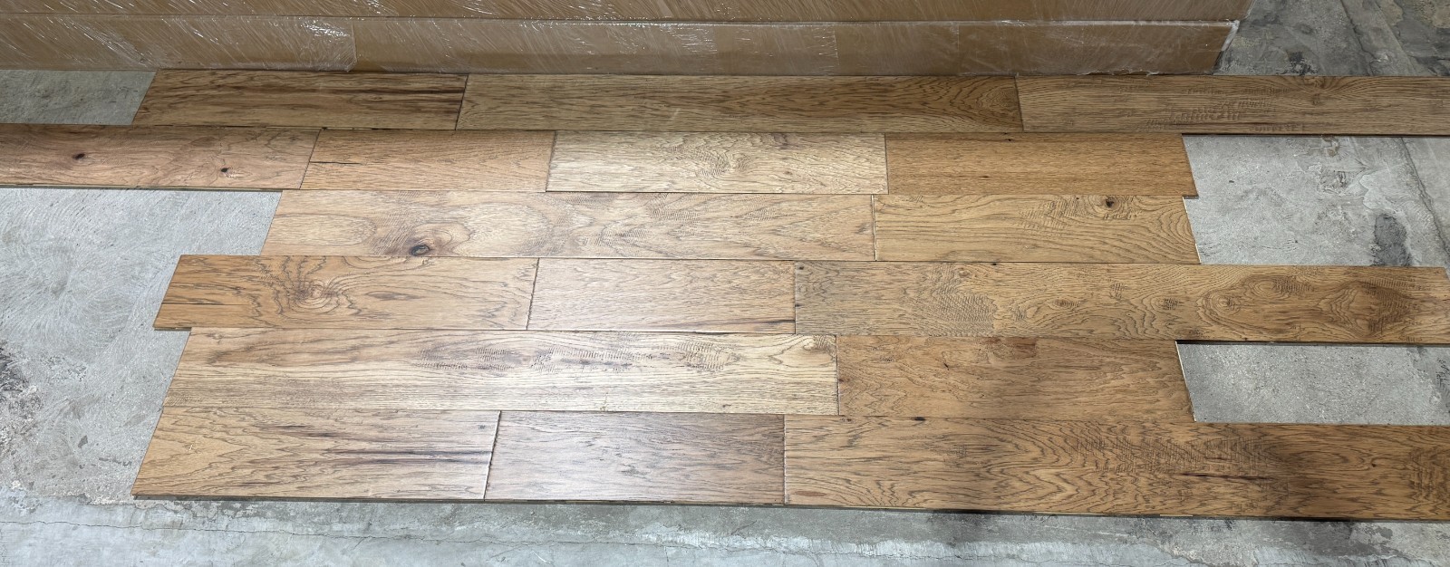 1200 Sq ft Monte Carlo Giacomo Hand Scraped Engineered Hardwood Flooring