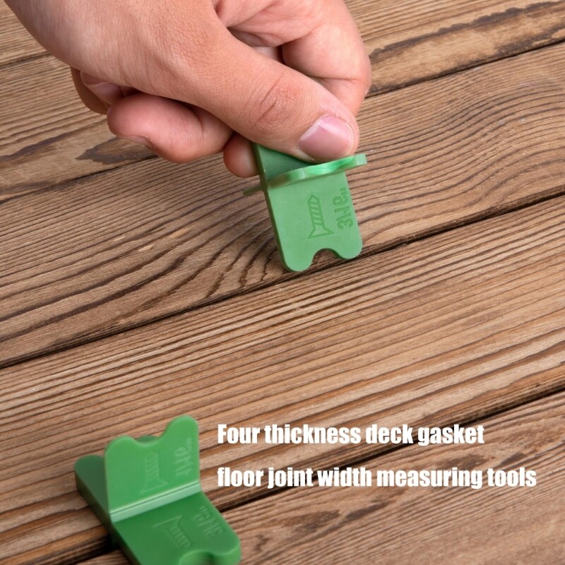 ABS Plastic Deck Gaps Spacers 4Size Thickness for Composite PVC Flooring