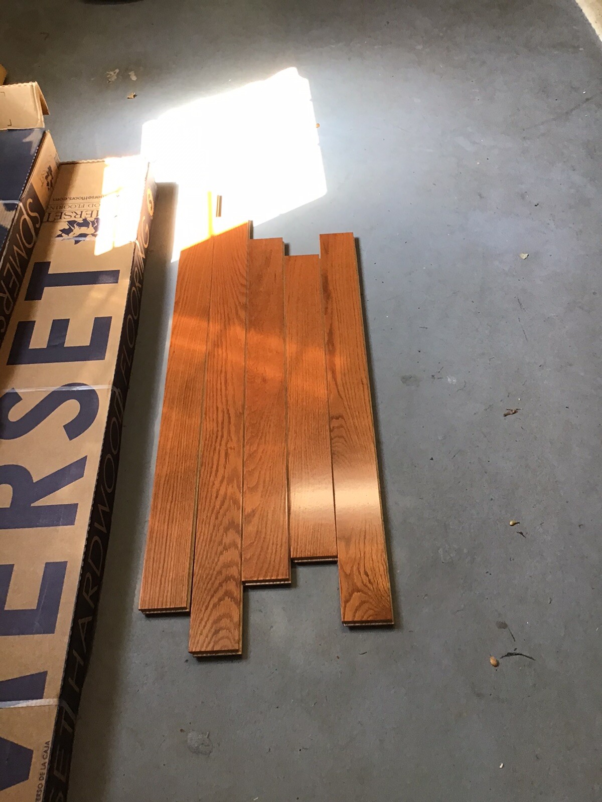 Somerset Mahogany Hardwood flooring. Gunstock collection PS3604HG 3 1/4 “width.