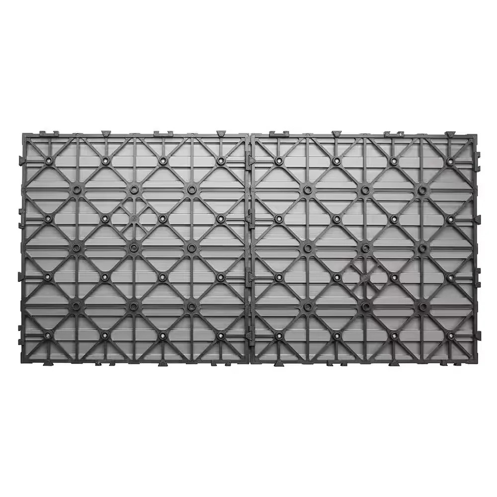 UltraShield Naturale 1×2 Composite Deck Tile Westminster Gray 20 Sq Ft Box