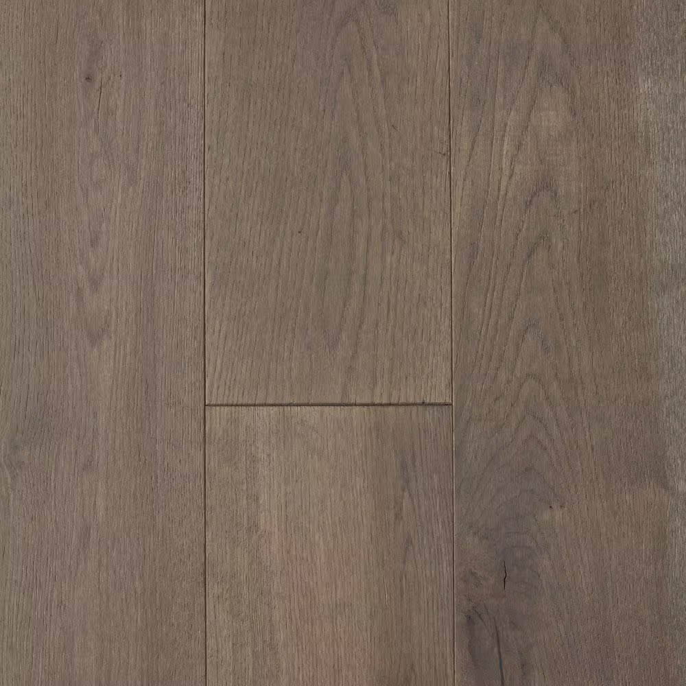 Castlebury Scarborough Grey Eurosawn White Oak 3/4 In. T X 5 In. W Wire Brushed