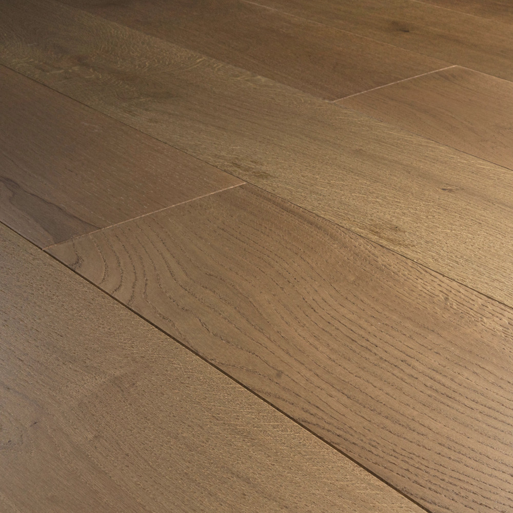 Wide Plank French Oak Wood Flooring, Old Vineyard Prefinished Engineered, Sample