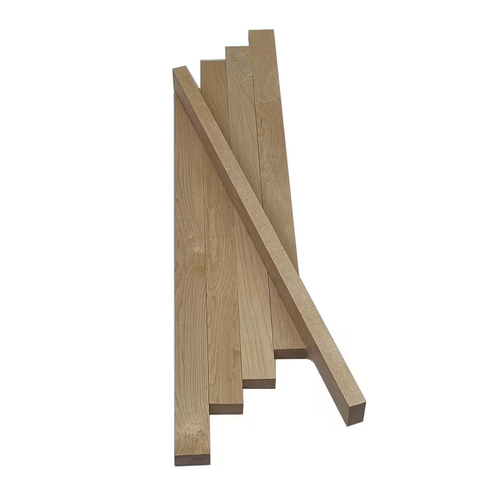 Maple Hardwood Board S4S Lumber 1 Inch 2 Inch 4 Foot 5 Pack Wood Boards