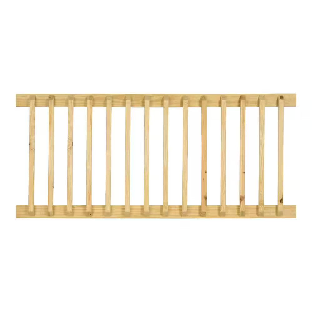 32.5 In.H X 72 In.W Pressure-Treated Southern Yellow Pine Preassembled Wood Deck