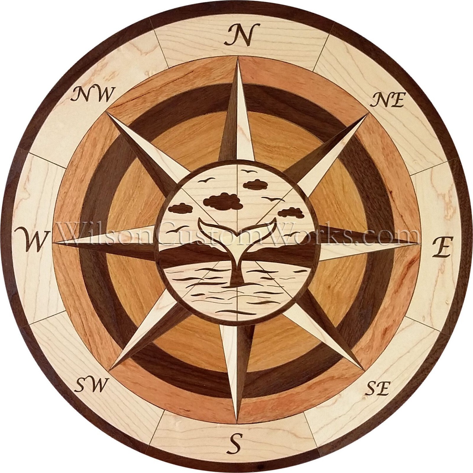 Select patterns 18-36″ Assembled Wood Floor Inlay Flooring Table Wall Hanging