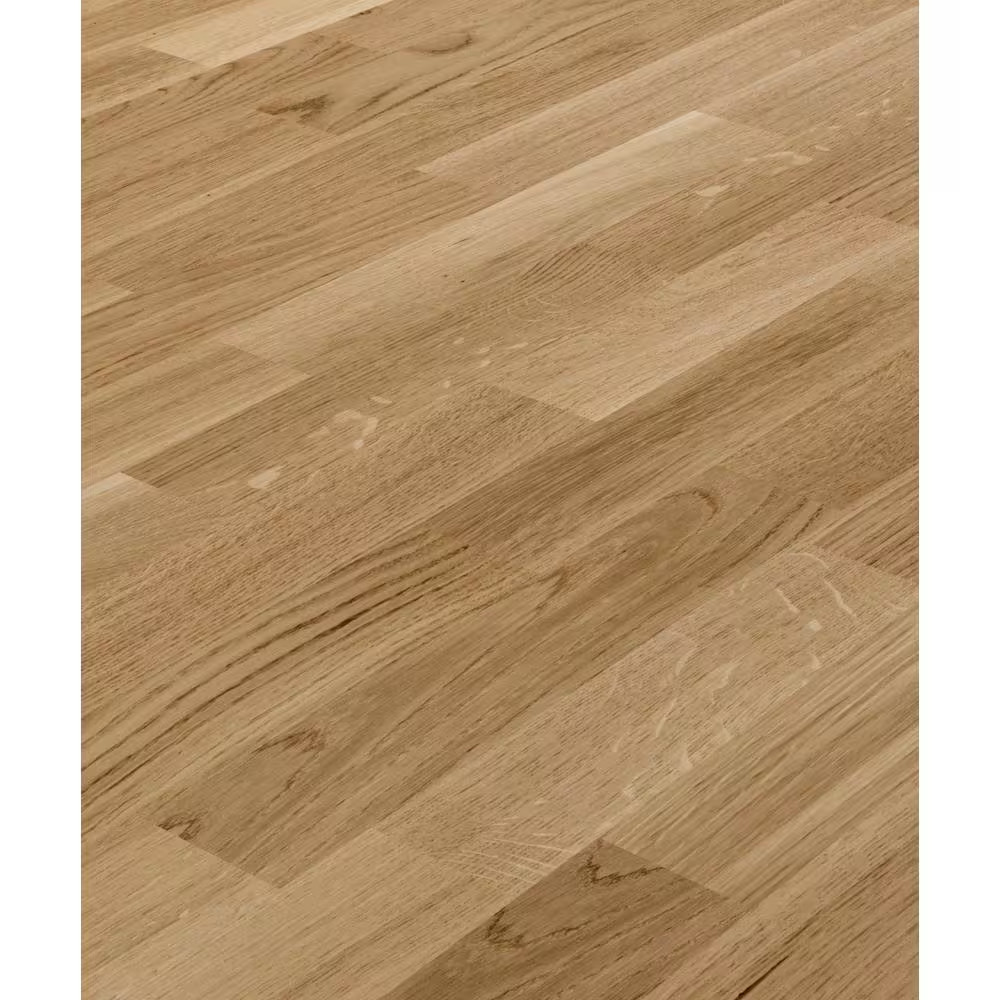 Brushed European Oak 1/2 In. T X 7.19 In. W Click Lock Wire Brushed Engineered H