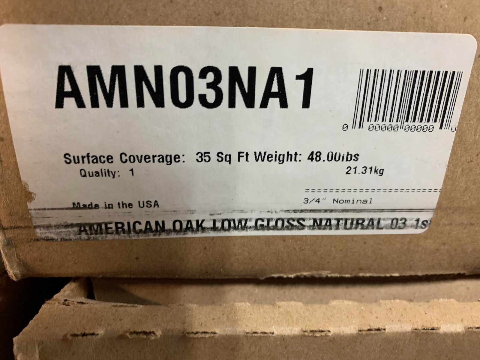 Mannington Hardwood AMERICAN OAK PLANK 3″ X 3/8″ NATURAL AMN03NA1