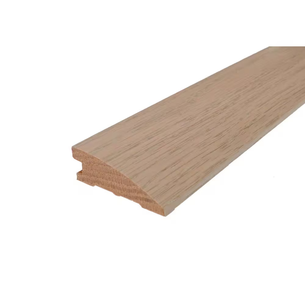 Reducer Oak 75 In. T X 2 In. W X 78 In. L Flush Unfinished Hardwood Trim