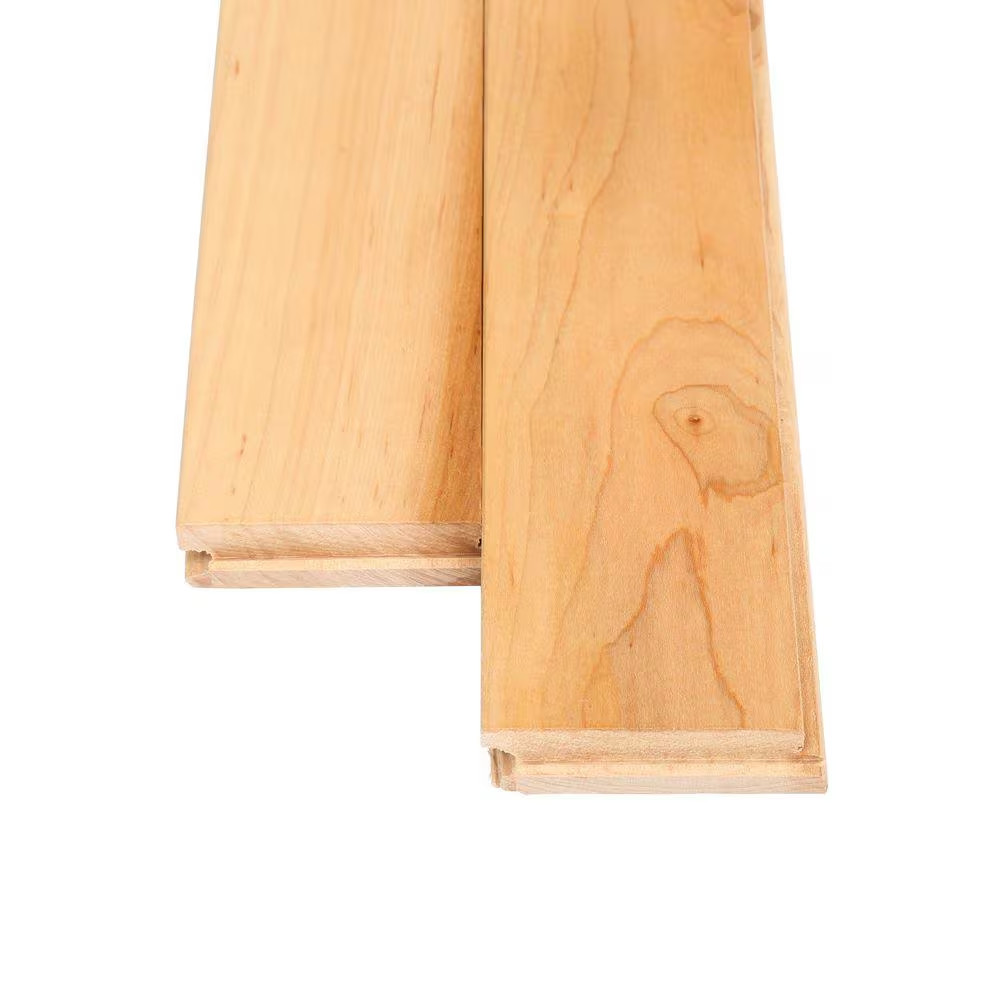 Plano Natural Maple 3/4 In. T X 2-1/4 In. W Smooth Solid Hardwood Flooring (20 S