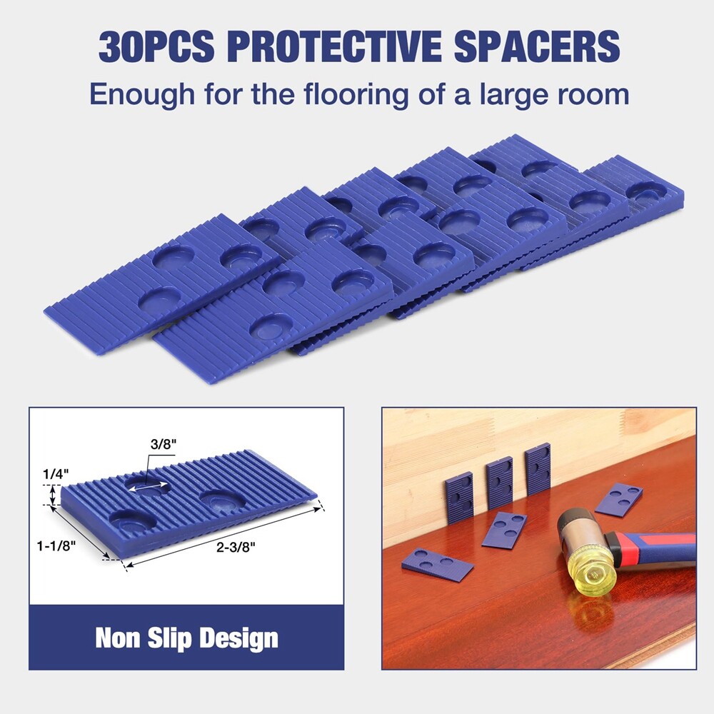 WORKPRO 13 Flooring CutterLaminate Flooring Installation Tool Spacers Kn G1N
