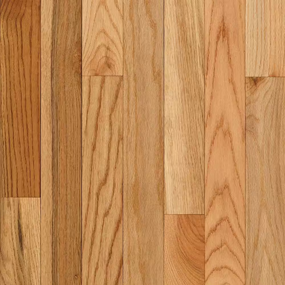Plano Country Natural Oak 3/4 In. T X 3-1/4 In. W Smooth Solid Hardwood Flooring