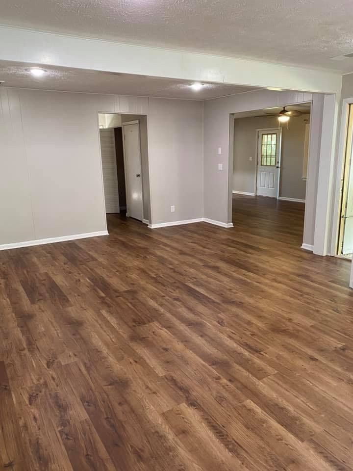 Pecan- LVP (Luxury vinyl plank) flooring- Case brand