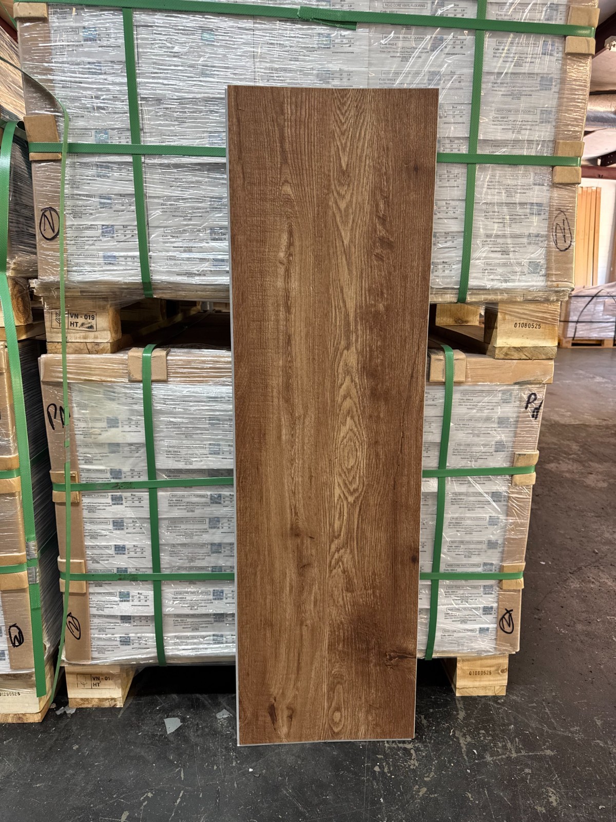 Pecan- LVP (Luxury vinyl plank) flooring- Case brand