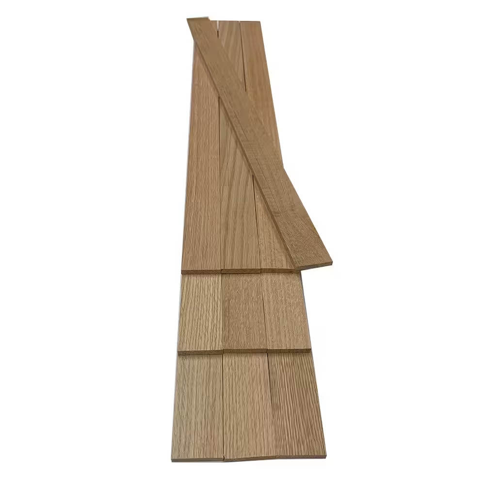 1/4 In. X 1.5 In. X 4 Ft. Red Oak S4S Hardwood Hobby Board (10-Pack)