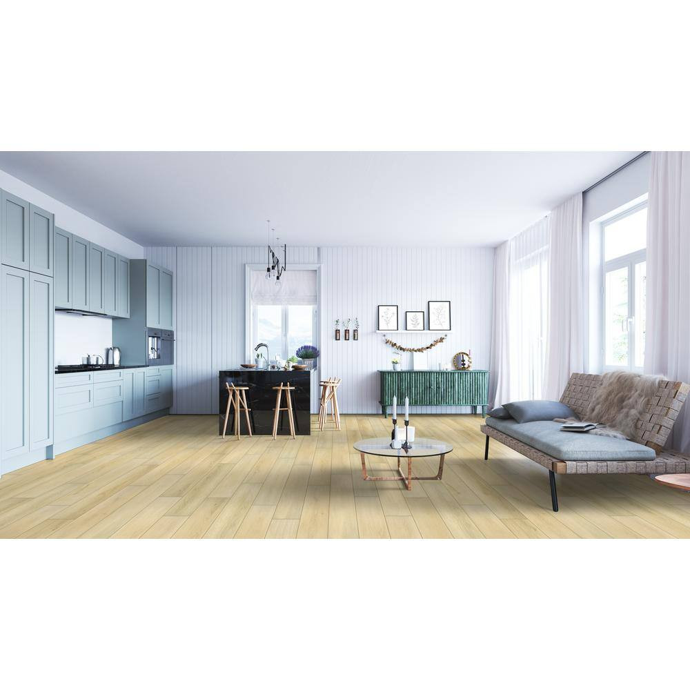 Medina Oak 0.59 In. T X 1.77 In. W X 94 In. L Luxury Vinyl Surface Reducer Trim
