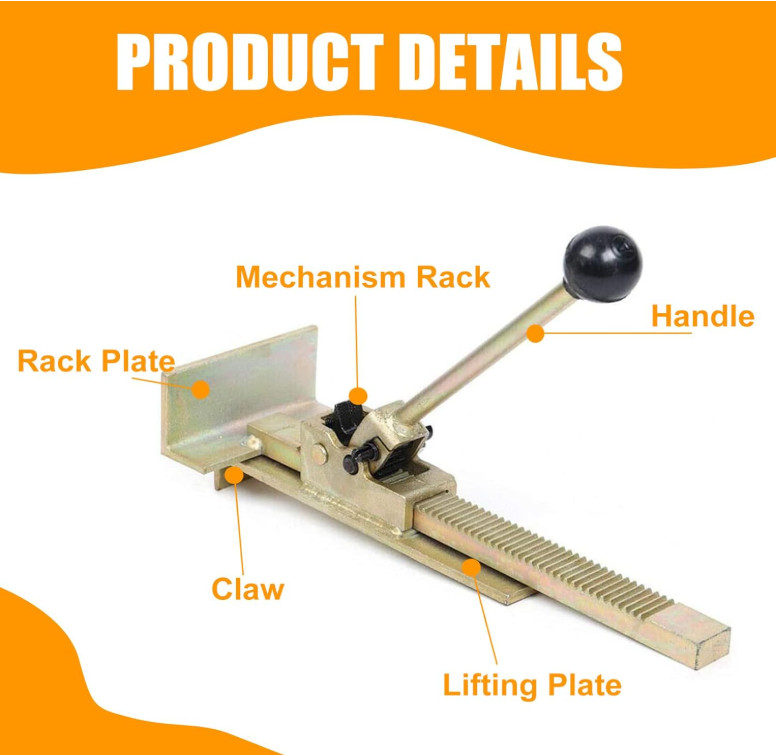 2 PCS Flooring Jacks for Hardwood Floors Hardwood Flooring Jack Positioning Tool