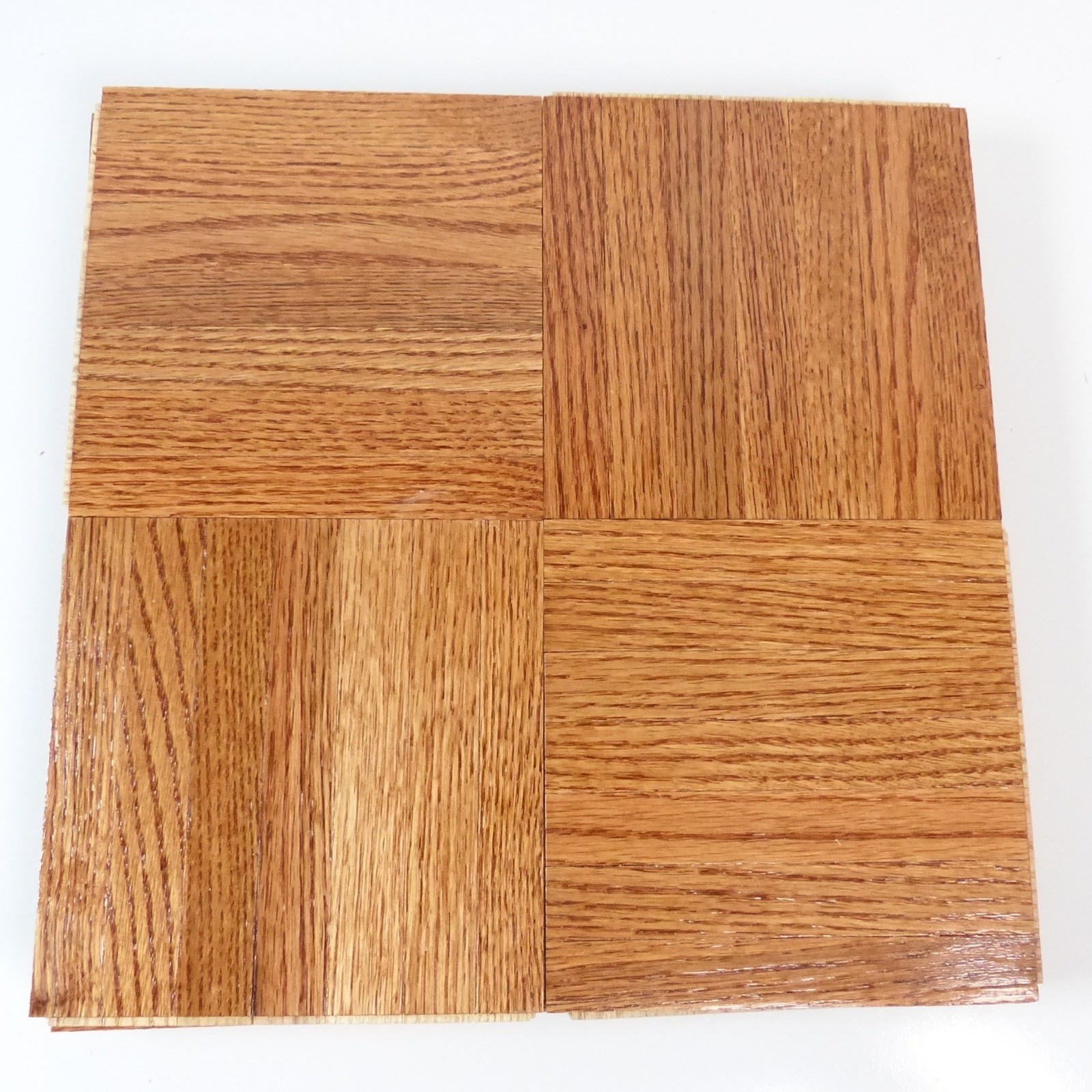 Bruce 6 sq ft (24 pcs ) 6x6x1/4 OAK PARQUET Flooring Tile L141 Natural Prefinish