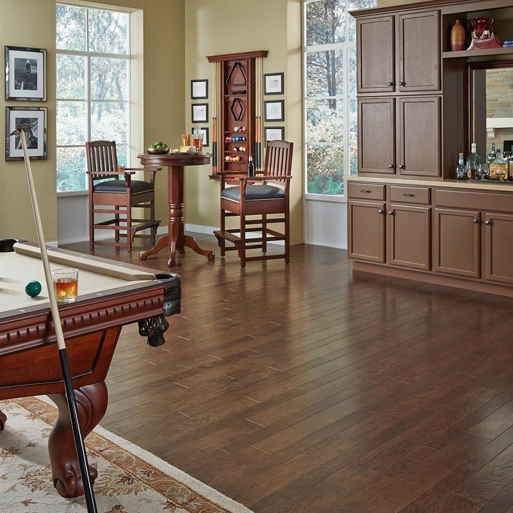 Mannington Hardwood MN03BKF1 American Oak Bark 3/8 x 3