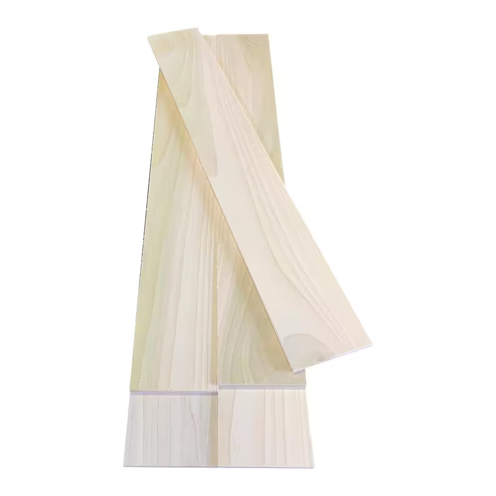 1/4 In. X 3.5 In. X 4 Ft. Poplar S4S Hardwood Hobby Board (5-Pack)
