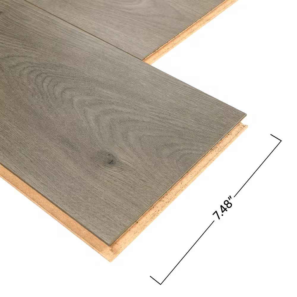 XP+ Stone Haven Oak 10 Mm T X 7.4 In. W Waterproof Laminate Wood Flooring (24…