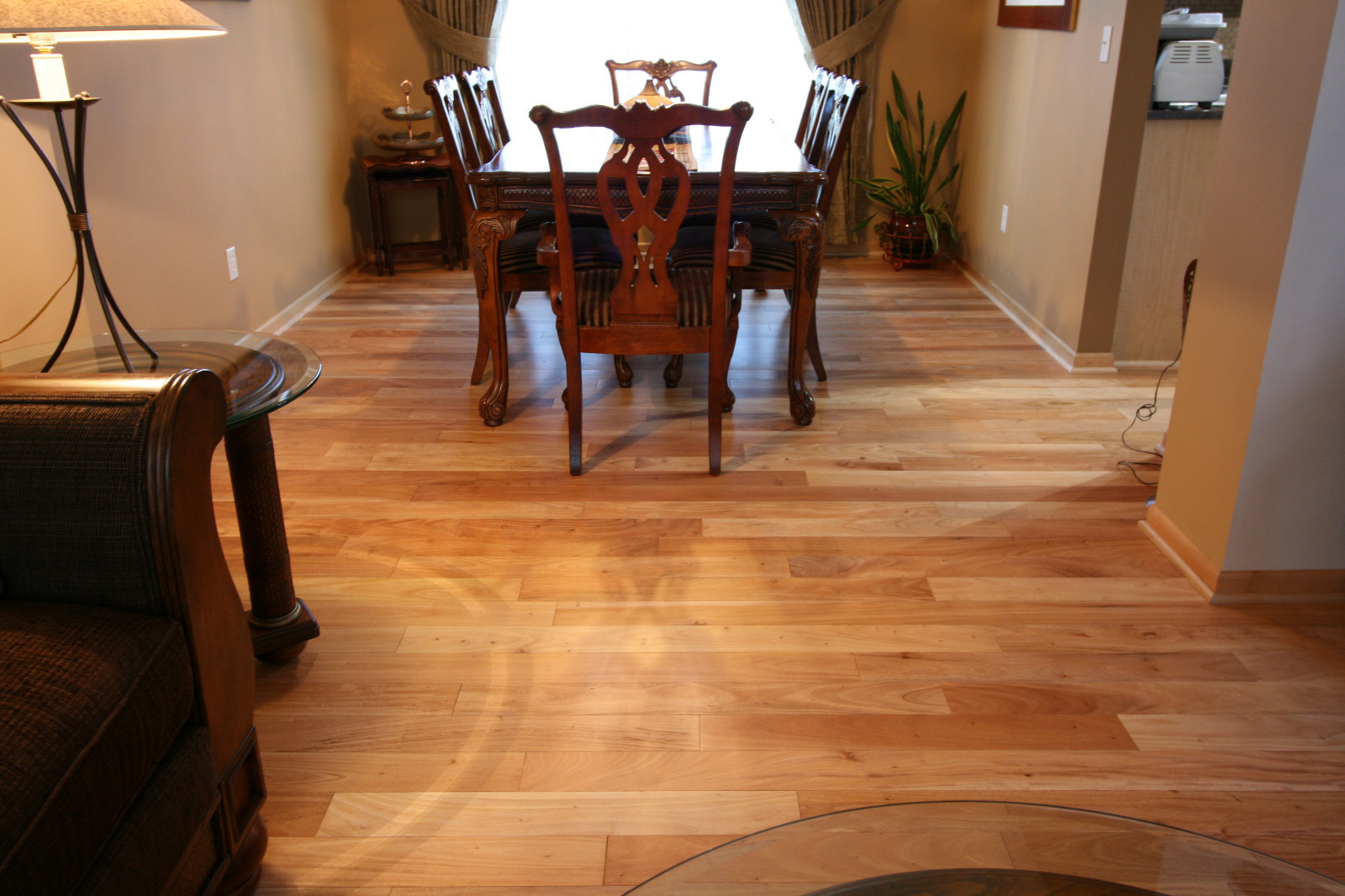 4″ Prefinished Solid Brazilian Amendoim Wood Floor Hardwood Flooring Sample