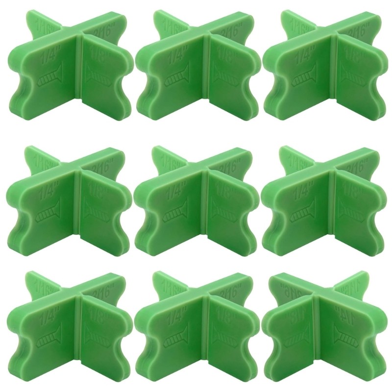 ABS Plastic Deck Gaps Spacers 4Size Thickness for Composite PVC Flooring