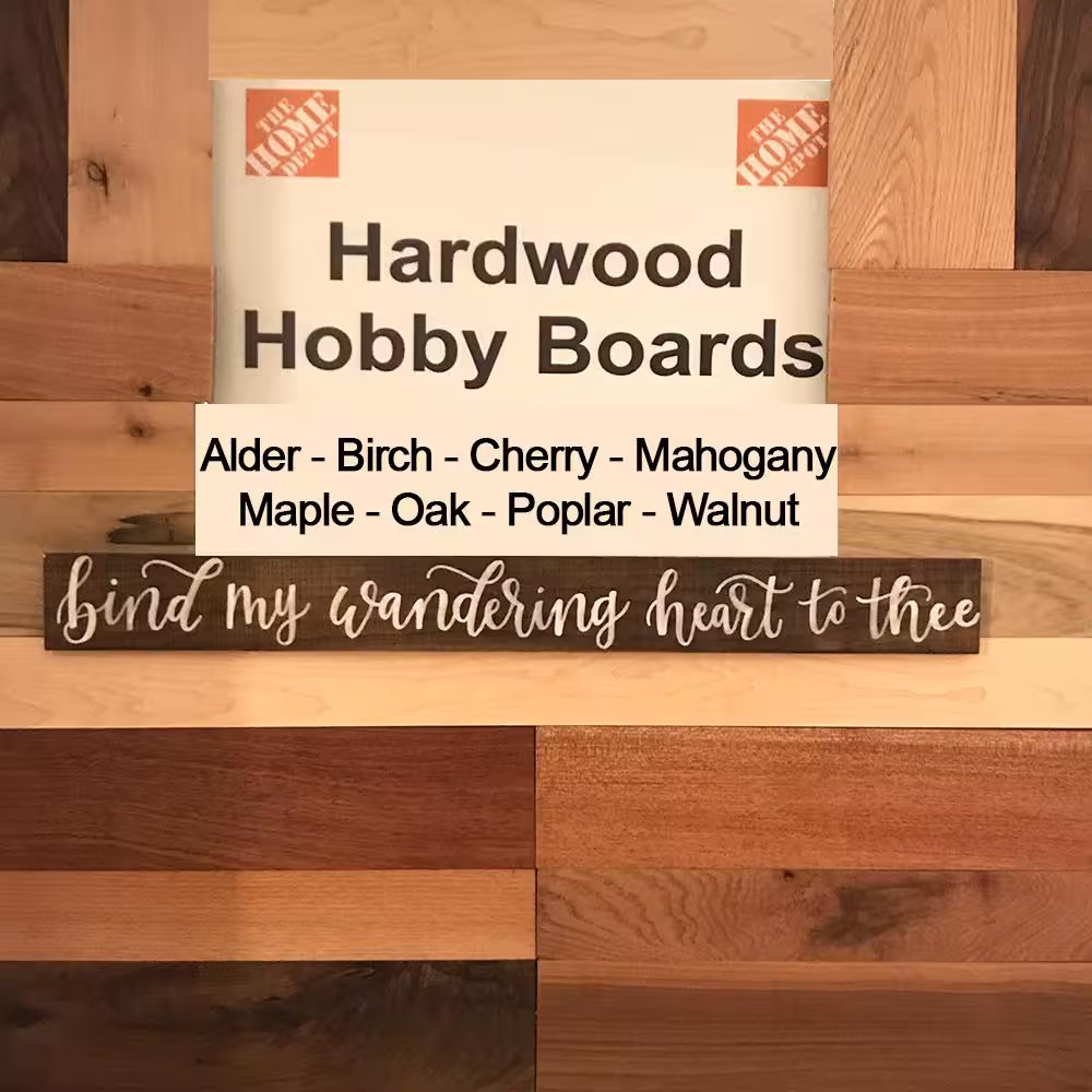 1/4 In. X 3.5 In. X 4 Ft. Poplar S4S Hardwood Hobby Board (5-Pack)