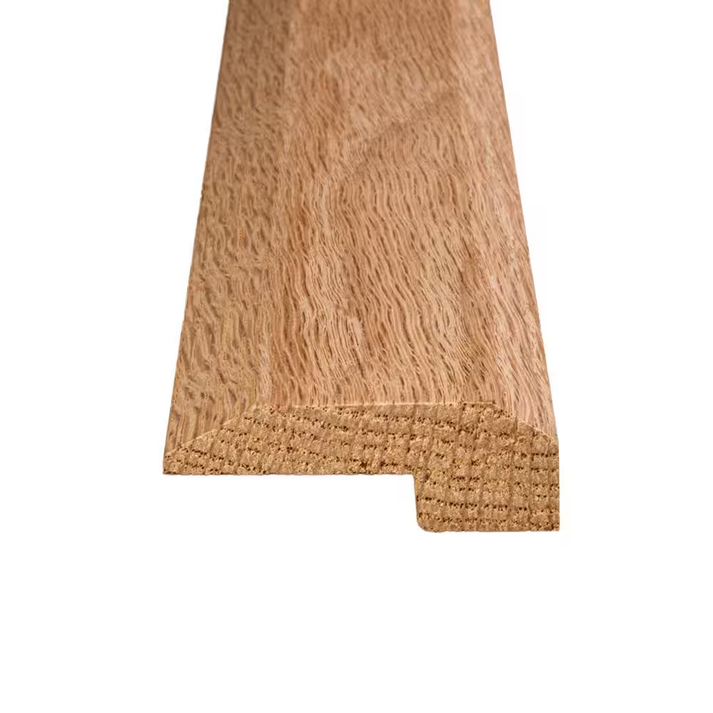 Solid Hardwood Unfinished 0.38 In. T X 2 In. W X 78 In. L Multi-Purpose Reducer
