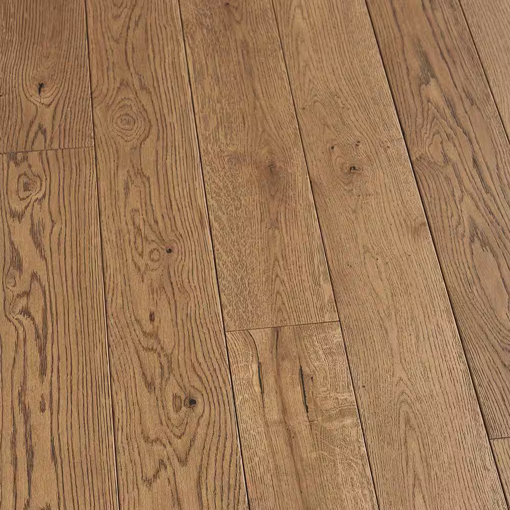 Point Paradise French Oak 3/4 In. T X 5 In. W Wire Brushed Solid Hardwood Floori
