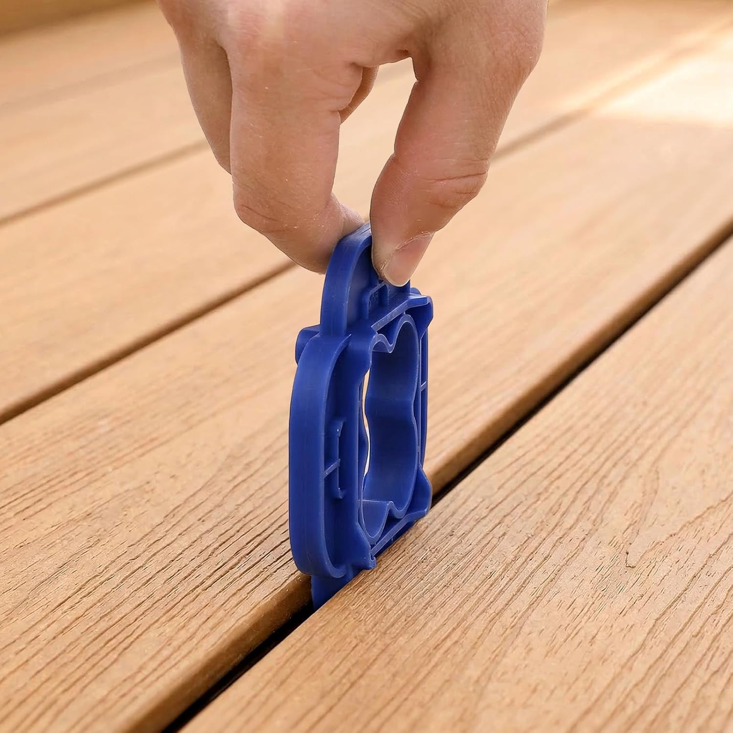 24-Pack 4-in-1 Deck Spacers for Composite, PVC & Hardwood Decking