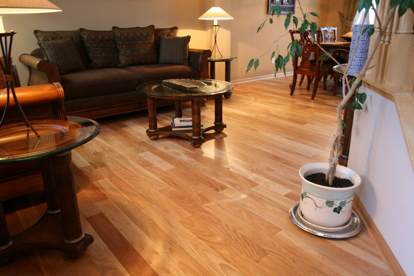 4″ Prefinished Solid Brazilian Amendoim Wood Floor Hardwood Flooring Sample