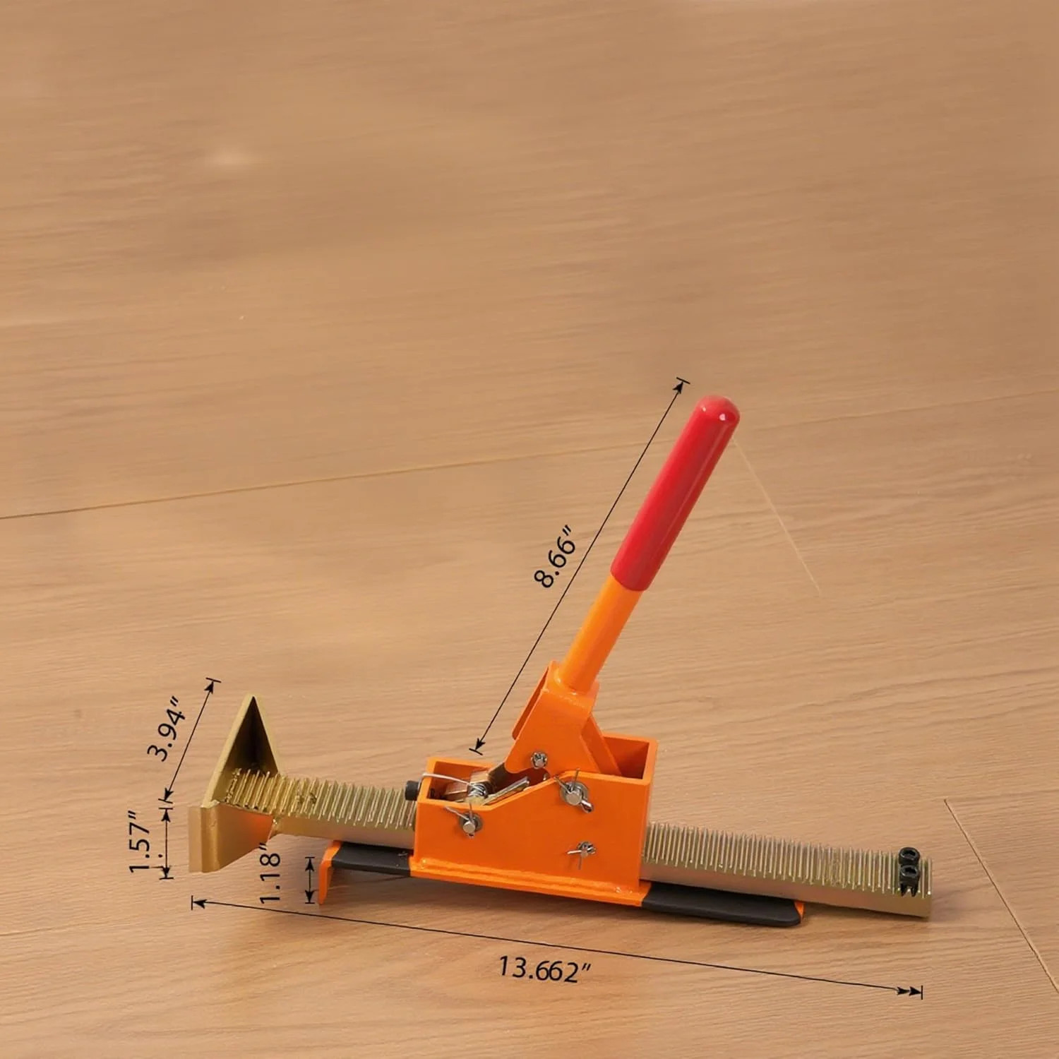 Hardwood Flooring Jack Installation Tools – Heavy Duty Ratcheting Flooring Tool