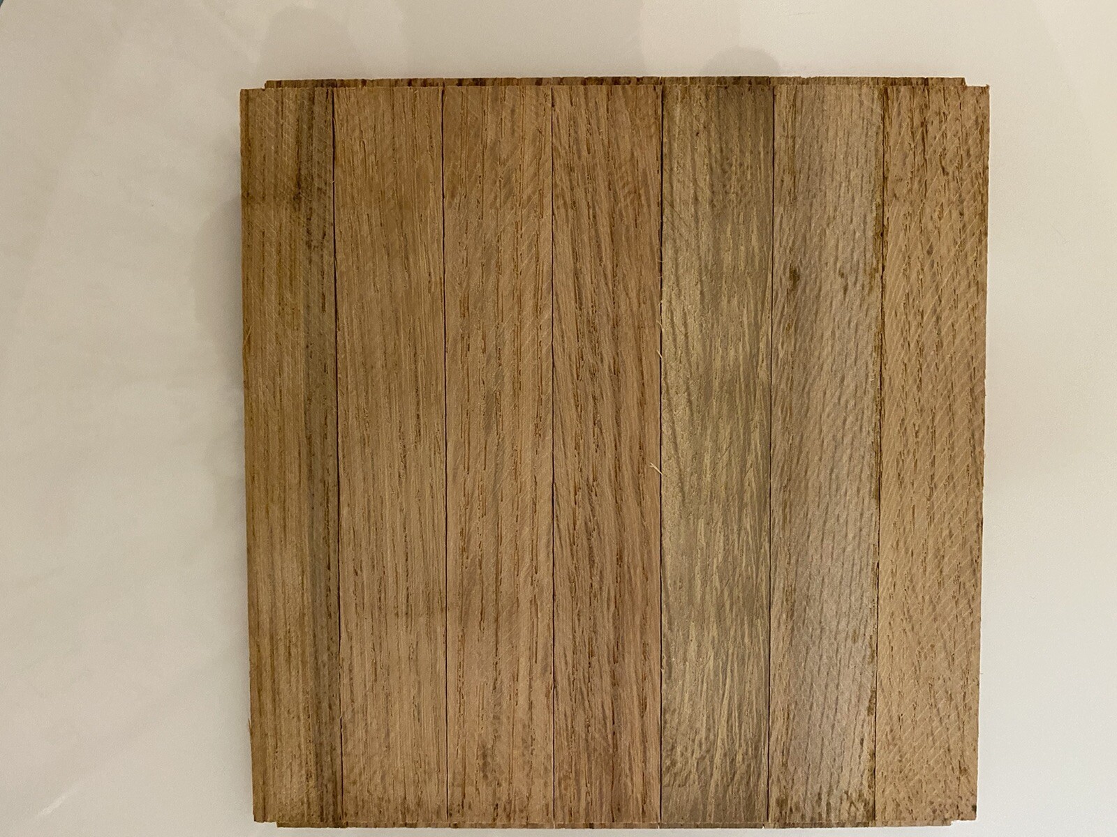 Vintage – Unused Bruce Cumberland Oak Parquet Floor 5/16″ By 6″x6″