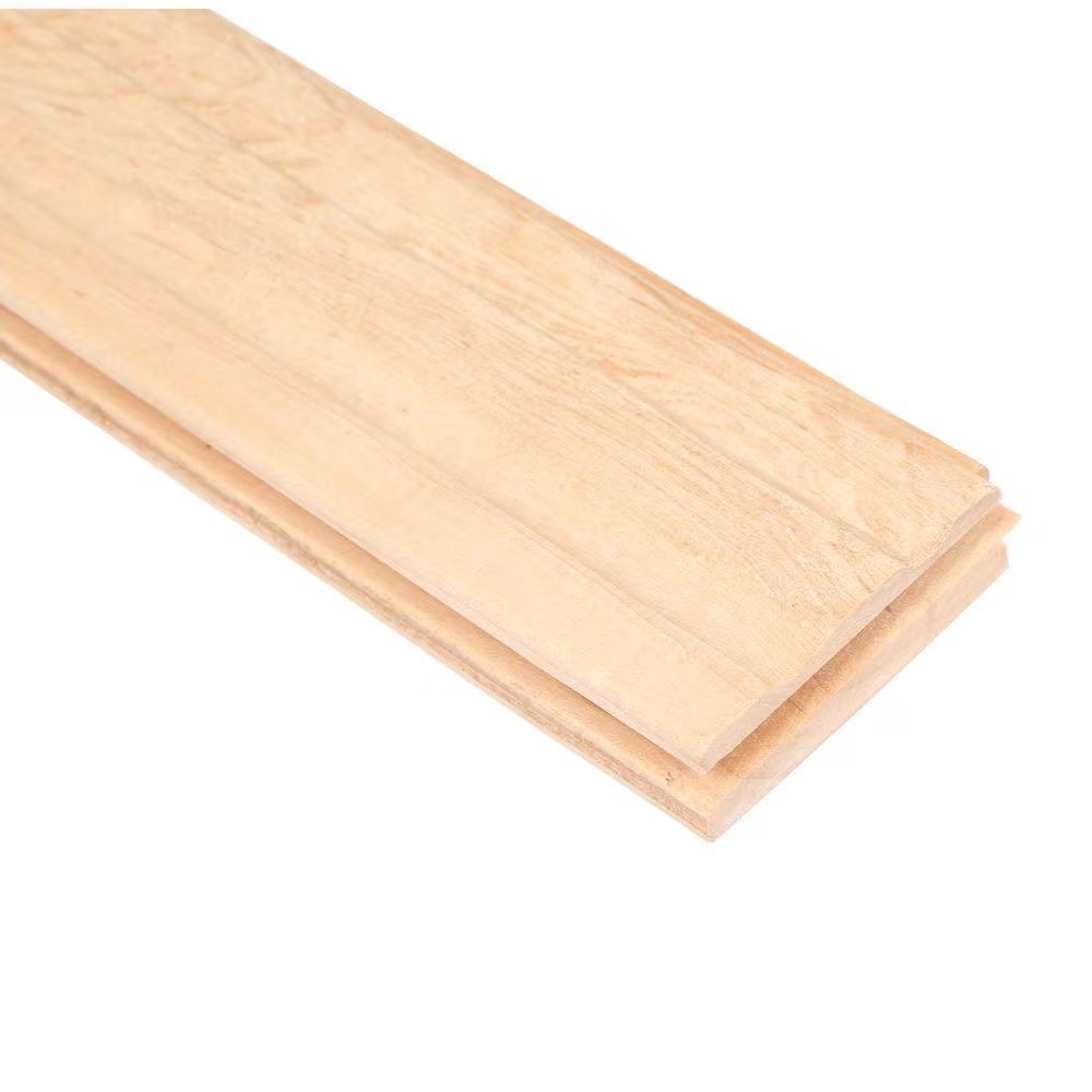 Plano Natural Maple 3/4 In. T X 2-1/4 In. W Smooth Solid Hardwood Flooring (20 S