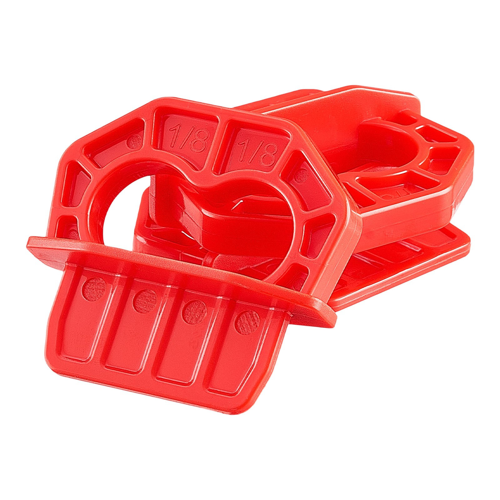 Uimoso 20-Pack 1/8 Inch Deck Spacers Red ABS Tool for Composite, PVC, and Wood