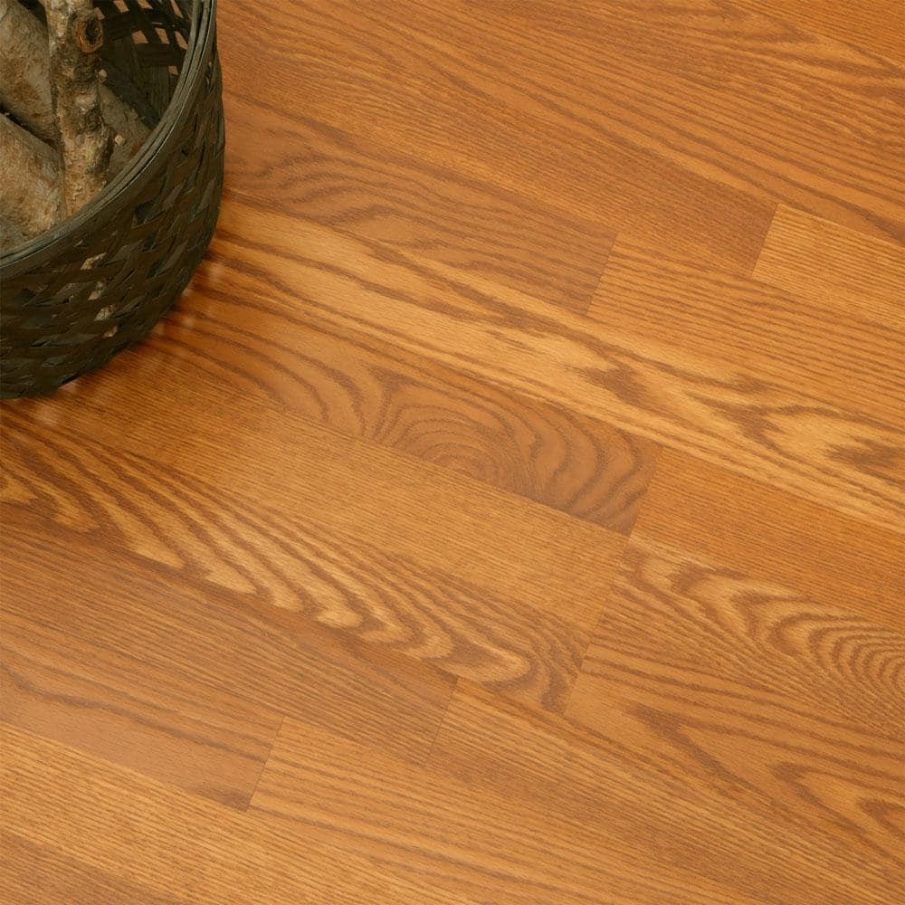 XP Anndel Oak 10 mm T x 7.4 in. W Water Resistant Laminate Wood Flooring (19.63