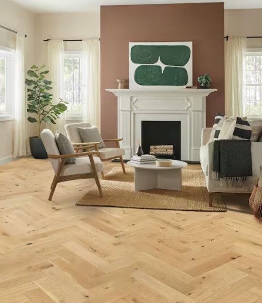 Bruce Engineered White Oak Hard Wood Flooring 9/16 In 15 Sq Ft EKHB56L02S NEW