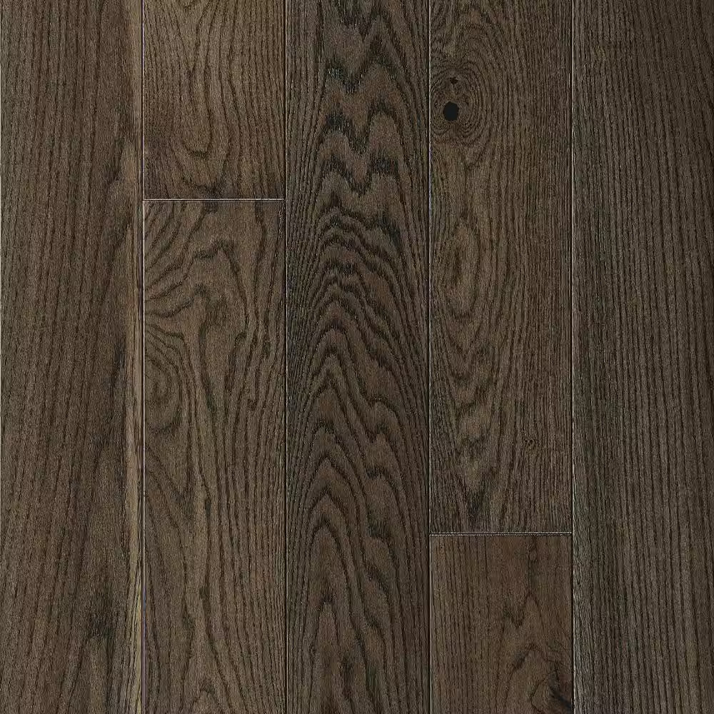 Boca Raton French Oak 3/4 In. T X 5 In. W Wire Brushed Solid Hardwood Flooring (