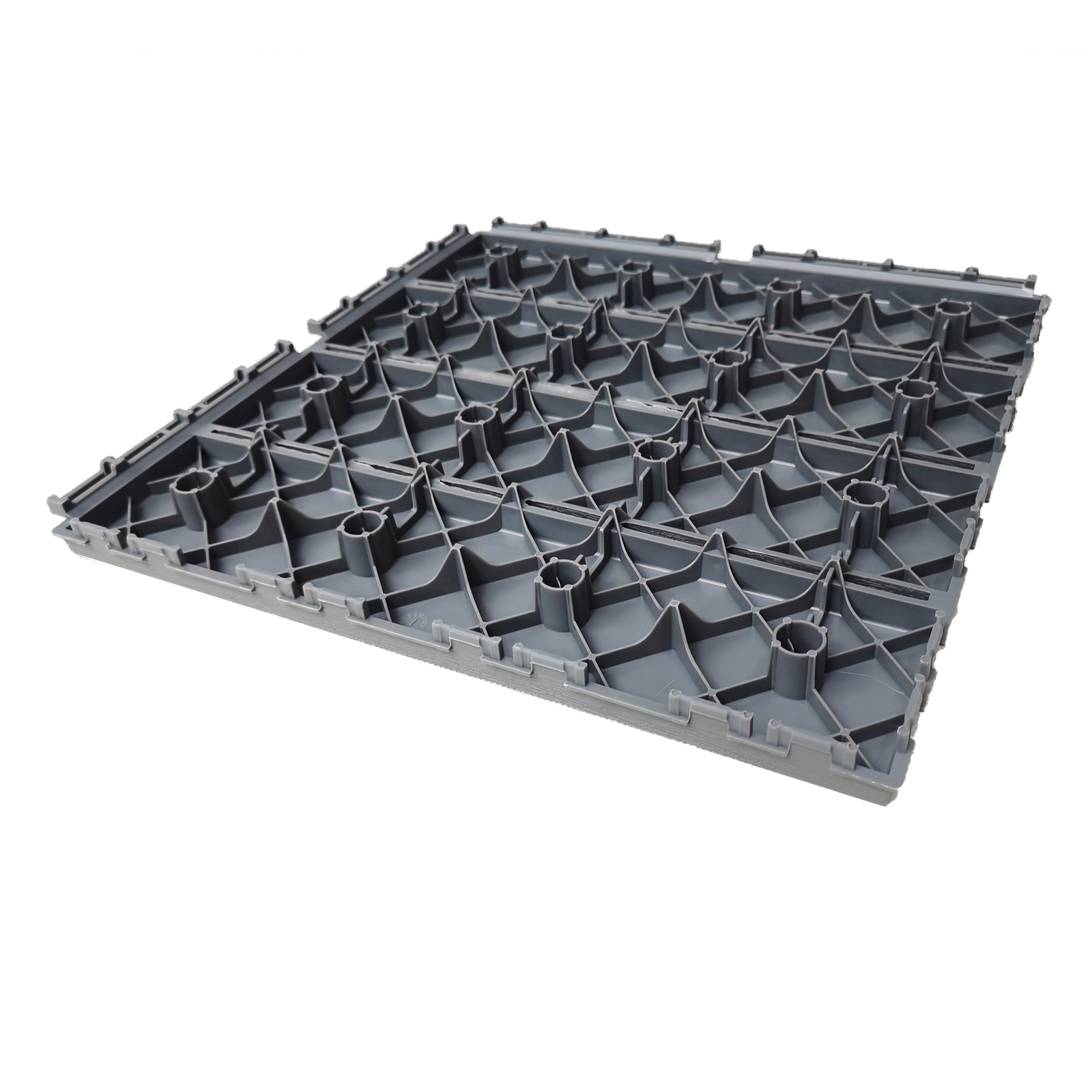 9PK 12X12″Plastic Tiles Interlocking Snap-in Deck Water Proof Flooring IndoorOut