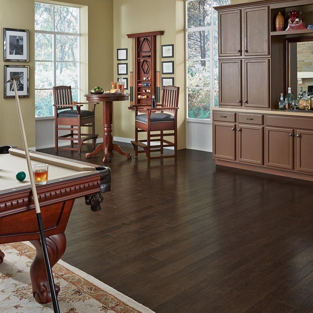 Mannington Hardwood Flooring AMN203LET1 American Oak 1/2×3 Leather 455792