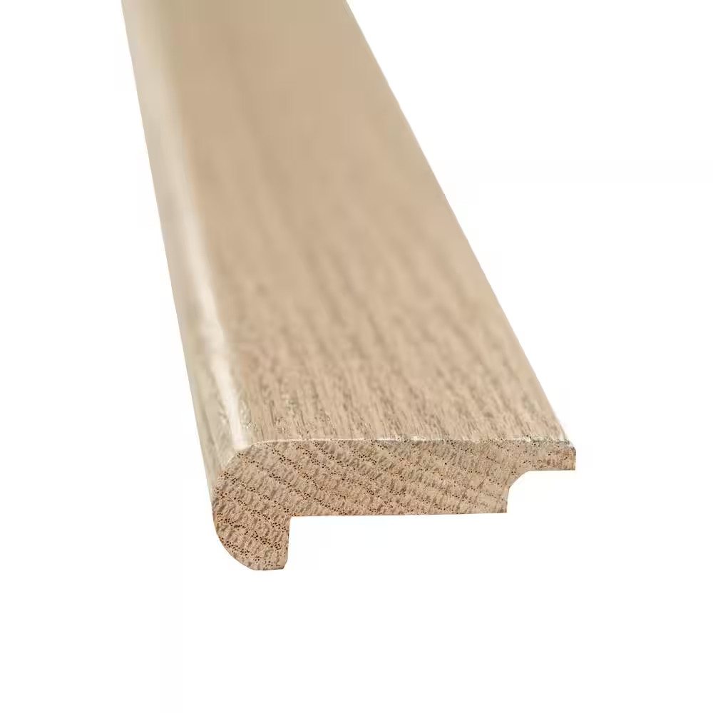 Beach Buff 0.76 In. T X 2.15 In. W X 78 In. L Luxury Overlapping Stairnose Moldi