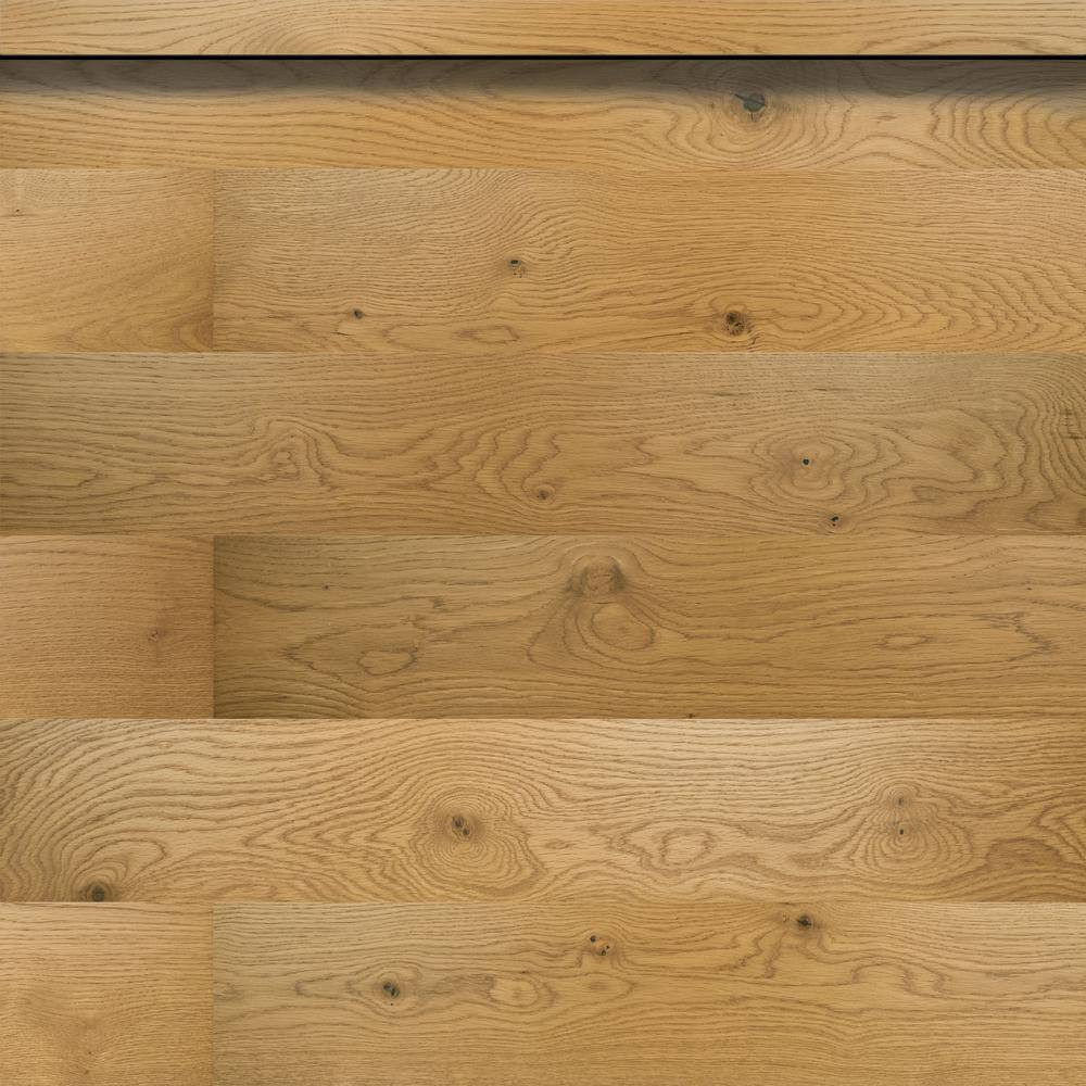 Aurora Gold Oak 0.76 In. T X 2.15 In. W X 78 In. L Luxury Overlapping Stairnose