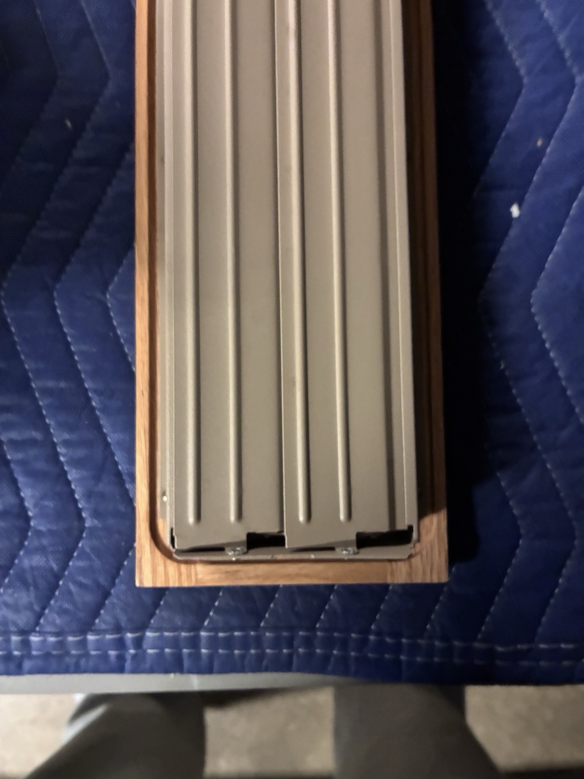 Truaire Solid Oak 4”x14” Floor Diffuser Smoothglide LightFinishOpen Box H168-OLF