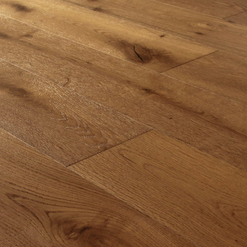 French Oak Flooring, Montana, Prefinished Engineered Hardwood, Sample