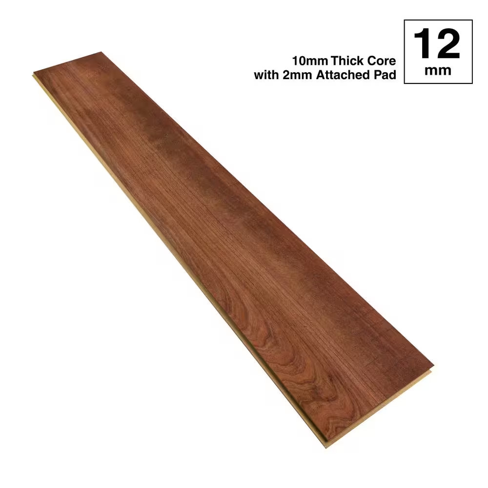 Branford Cherry 12Mm T X 8.03 in W Waterproof Laminate Wood Flooring (15.9 Sqft/