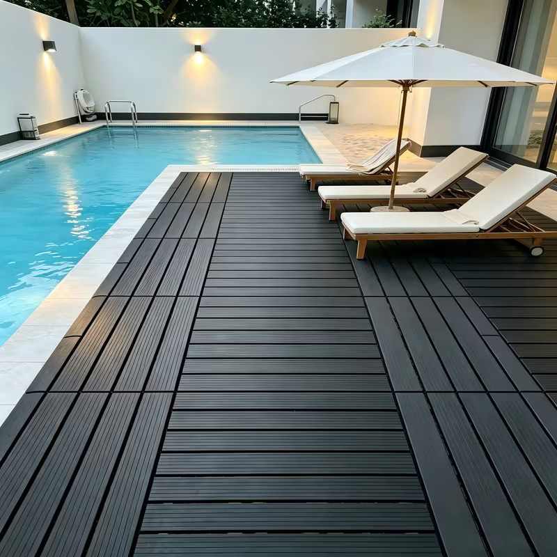 Large Interlocking Floor Tiles • Waterproof Outdoor And Indoor Flooring• 20piecs