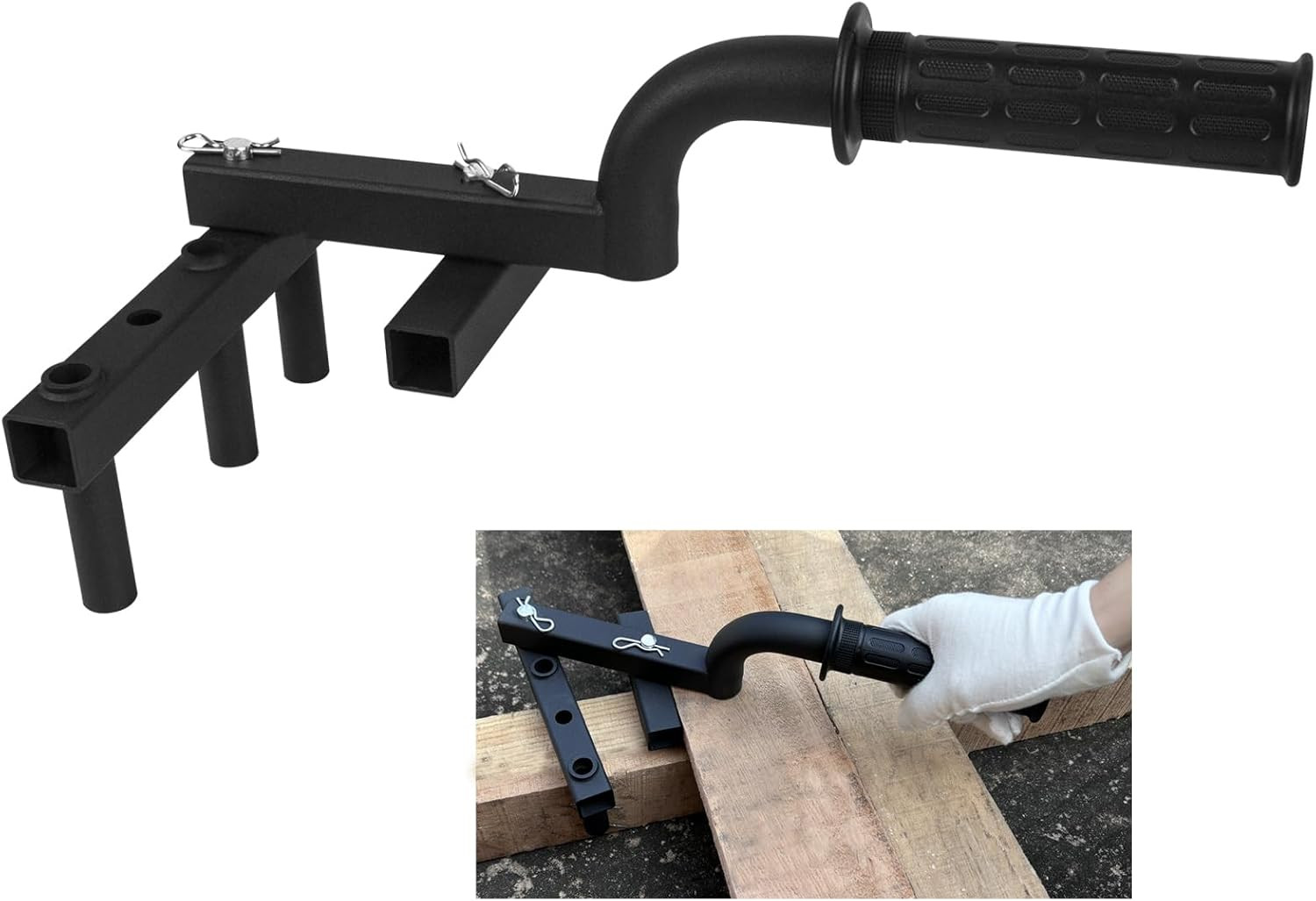 Deck Board Straightening Tool, Adjustable Deck Board Bending Tool to Tighten up