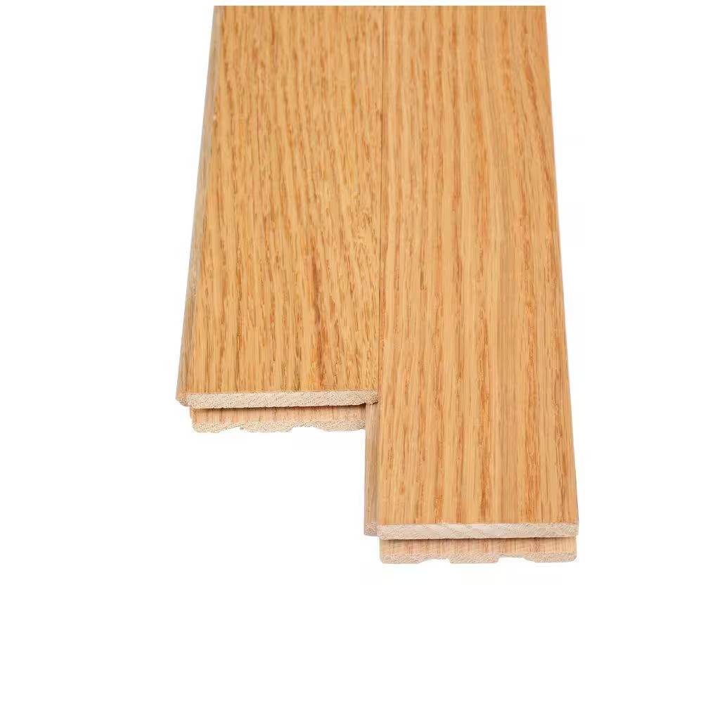 American Home Natural Oak 3/4 In. T X 2-1/4 In. W Smooth Solid Hardwood Flooring